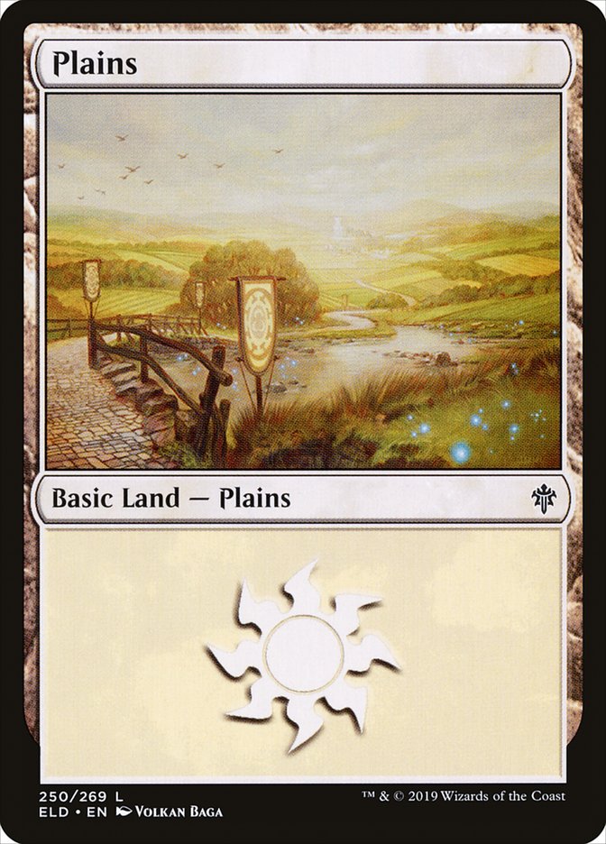 Plains (250) [Throne of Eldraine] Magic: The Gathering