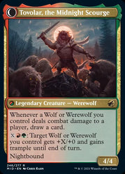 Tovolar, Dire Overlord // Tovolar, the Midnight Scourge [Innistrad: Midnight Hunt] Magic: The Gathering