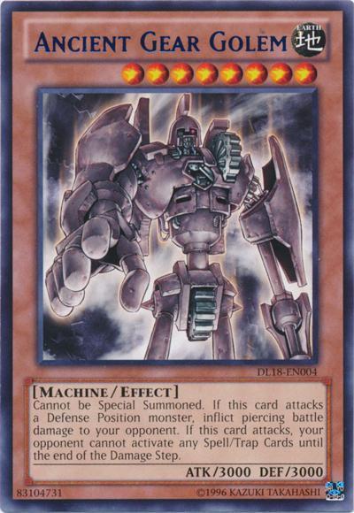 Ancient Gear Golem (Purple) [DL18-EN004] Rare Yu-Gi-Oh!