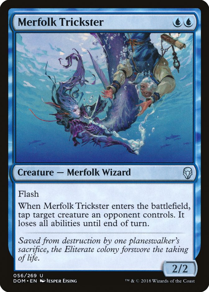 Merfolk Trickster [Dominaria] Magic: The Gathering