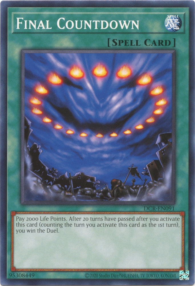 Final Countdown (25th Anniversary) [DCR-EN091] Common Yu-Gi-Oh!