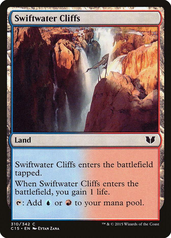 Swiftwater Cliffs [Commander 2015] Magic: The Gathering