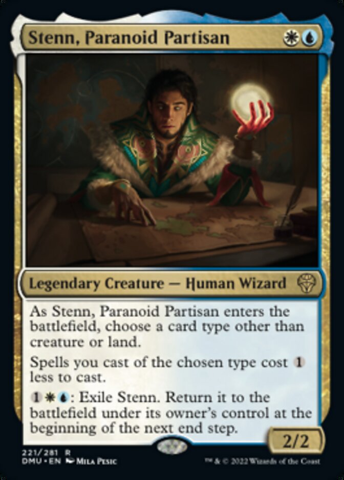 Stenn, Paranoid Partisan [Dominaria United] Magic: The Gathering