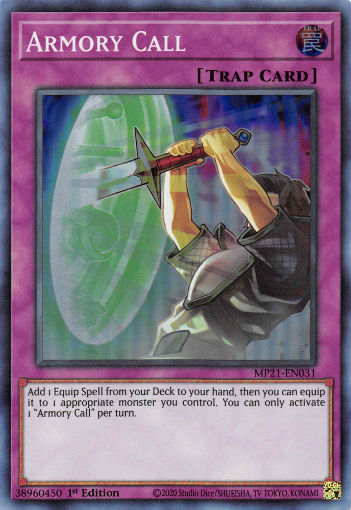 Armory Call [MP21-EN031] Super Rare Yu-Gi-Oh!