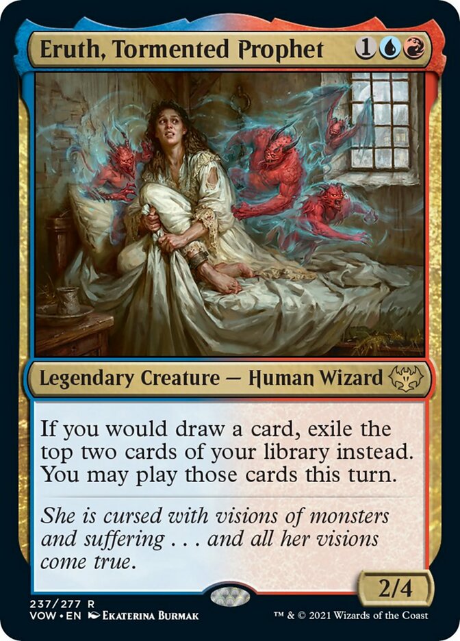 Eruth, Tormented Prophet [Innistrad: Crimson Vow] Magic: The Gathering