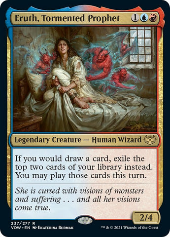 Eruth, Tormented Prophet [Innistrad: Crimson Vow] Magic: The Gathering