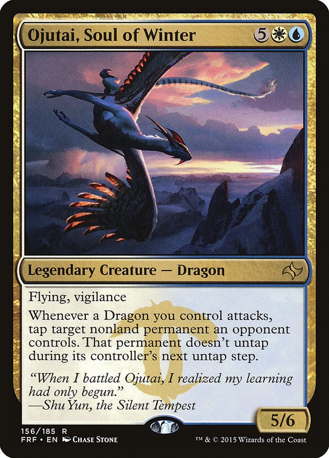 Ojutai, Soul of Winter [Fate Reforged] Magic: The Gathering