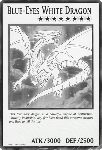 Blue-Eyes White Dragon (Oversized) Common Yu-Gi-Oh!