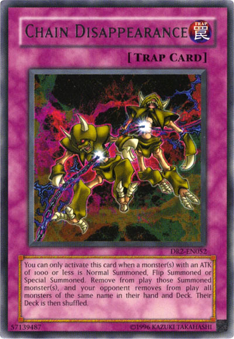 Chain Disappearance [DR2-EN052] Rare Yu-Gi-Oh!