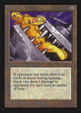 Black Vise [International Collectors' Edition] Magic: The Gathering