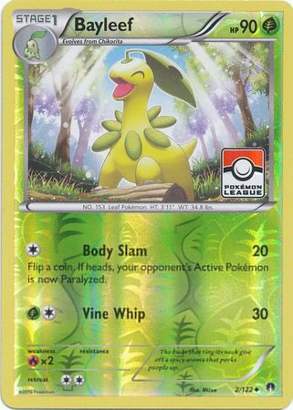 Bayleef (2/122) (League Promo) [XY: BREAKpoint] Pokémon