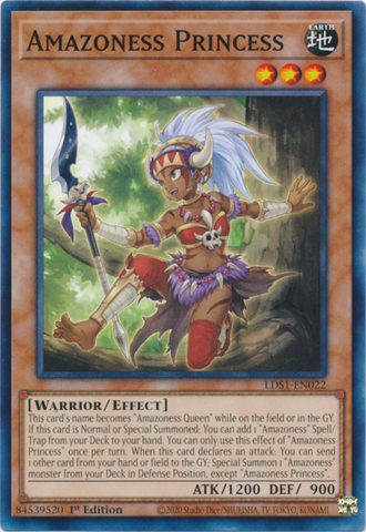 Amazoness Princess [LDS1-EN022] Common Yu-Gi-Oh!