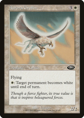 Aurora Griffin [Planeshift] Magic: The Gathering