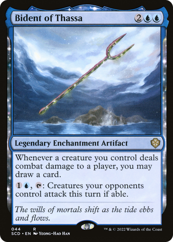 Bident of Thassa [Starter Commander Decks] Magic: The Gathering