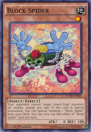 Block Spider [NECH-EN003] Common Yu-Gi-Oh!