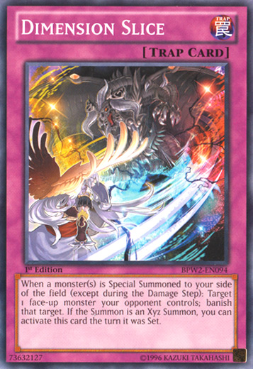 Dimension Slice [BPW2-EN094] Common Yu-Gi-Oh!