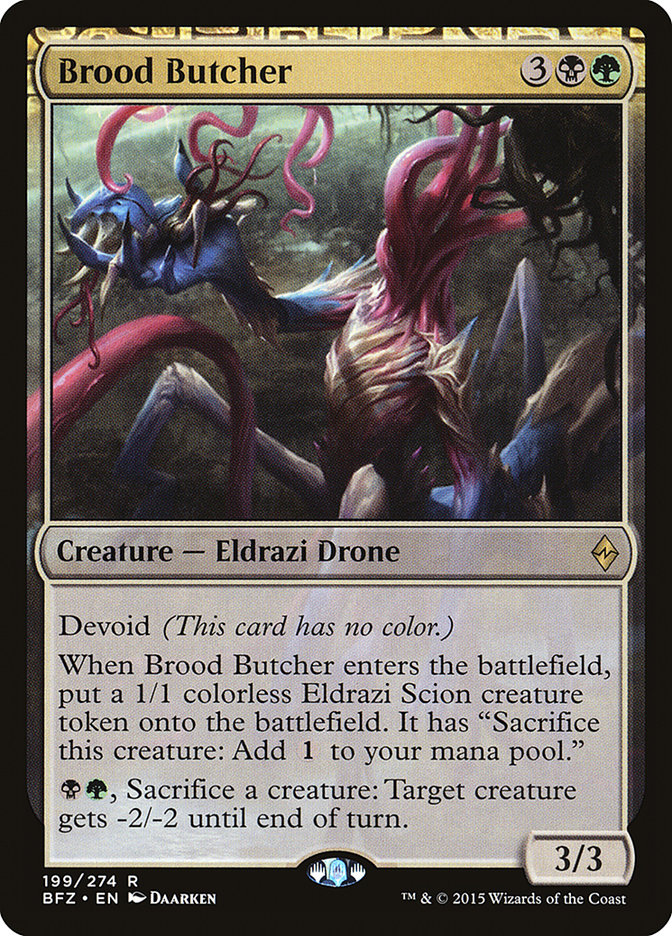 Brood Butcher [Battle for Zendikar] Magic: The Gathering