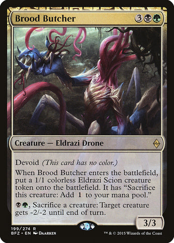 Brood Butcher [Battle for Zendikar] Magic: The Gathering