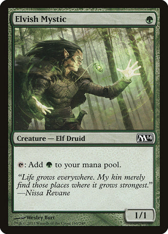 Elvish Mystic [Magic 2014] Magic: The Gathering
