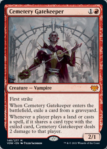 Cemetery Gatekeeper [Innistrad: Crimson Vow] Magic: The Gathering