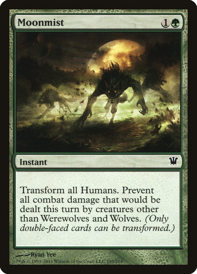 Moonmist [Innistrad] Magic: The Gathering