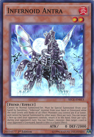 Infernoid Antra [SECE-EN013] Super Rare Yu-Gi-Oh!