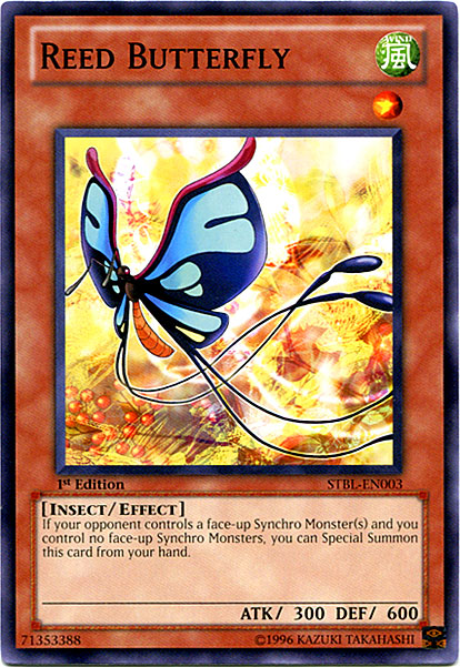 Reed Butterfly [STBL-EN003] Common Yu-Gi-Oh!