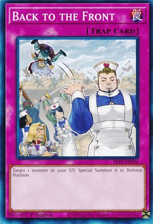 Back to the Front [SR10-EN036] Common Yu-Gi-Oh!