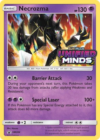 Necrozma (SM204) [Sun & Moon: Black Star Promos] Pokémon