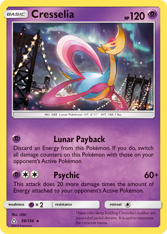 Cresselia (59/156) [Sun & Moon: Ultra Prism] Pokémon