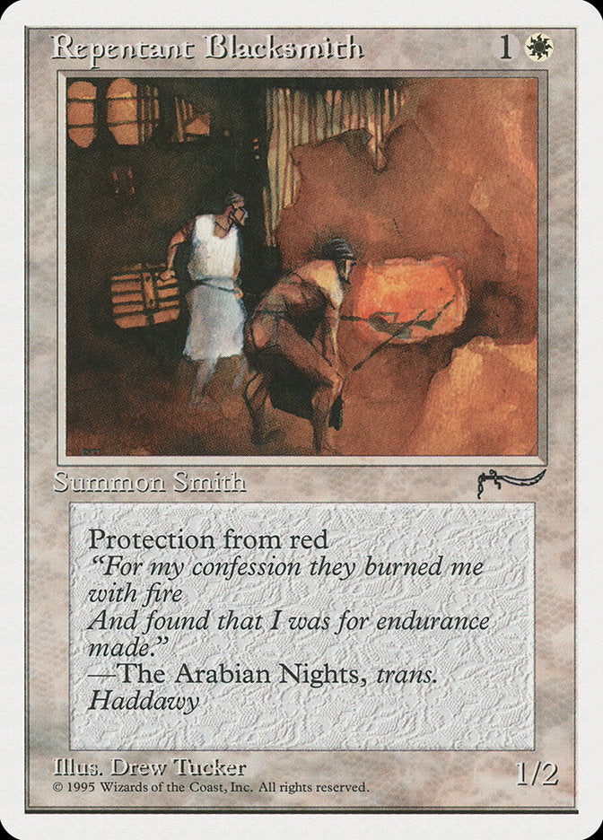 Repentant Blacksmith [Chronicles] Magic: The Gathering