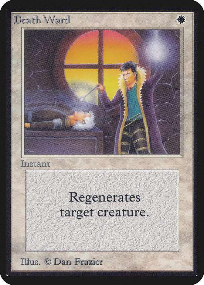 Death Ward [Alpha Edition] Magic: The Gathering