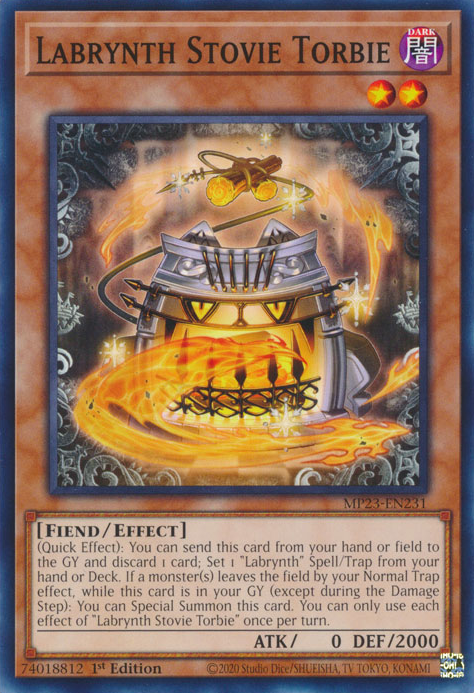 Labrynth Stovie Torbie [MP23-EN231] Common Yu-Gi-Oh!