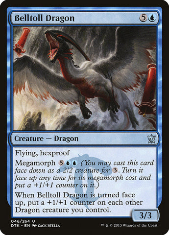 Belltoll Dragon [Dragons of Tarkir] Magic: The Gathering