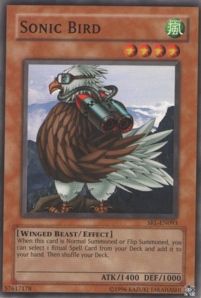 Sonic Bird [SRL-EN093] Common Yu-Gi-Oh!