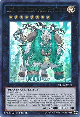 Alsei, the Sylvan High Protector [MP14-EN221] Ultra Rare Yu-Gi-Oh!