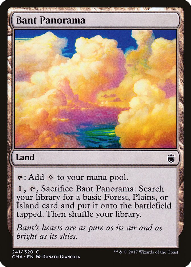 Bant Panorama [Commander Anthology] Magic: The Gathering