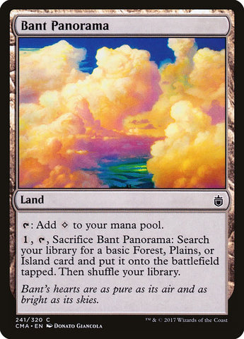 Bant Panorama [Commander Anthology] Magic: The Gathering