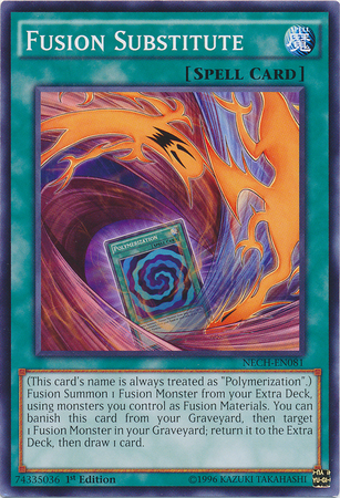 Fusion Substitute [NECH-EN081] Common Yu-Gi-Oh!