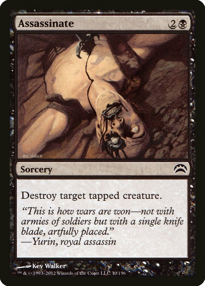 Assassinate [Planechase 2012] Magic: The Gathering