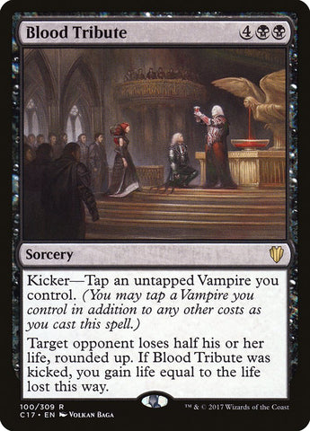 Blood Tribute [Commander 2017] Magic: The Gathering