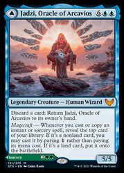 Jadzi, Oracle of Arcavios // Journey to the Oracle [Strixhaven: School of Mages] Magic: The Gathering