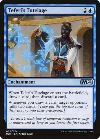 Teferi's Tutelage [Core Set 2021] Magic: The Gathering