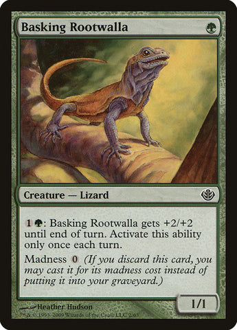 Basking Rootwalla [Duel Decks: Garruk vs. Liliana] Magic: The Gathering