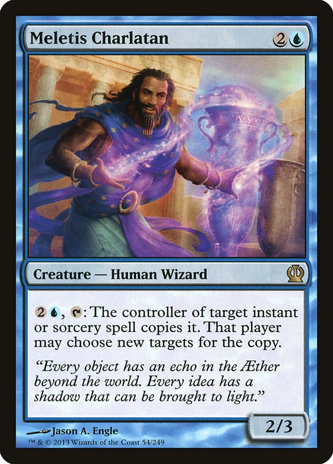 Meletis Charlatan [Theros] Magic: The Gathering