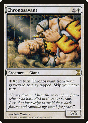 Chronosavant [Time Spiral] Magic: The Gathering