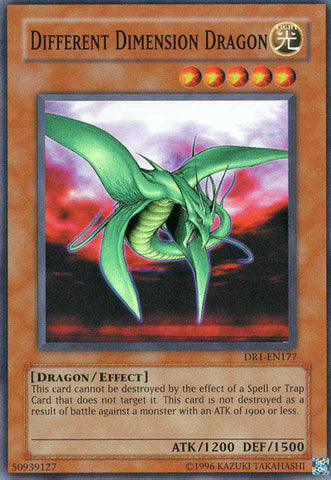 Different Dimension Dragon [DR1-EN177] Super Rare Yu-Gi-Oh!