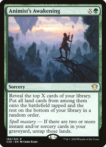 Animist's Awakening [Commander 2020] Magic: The Gathering