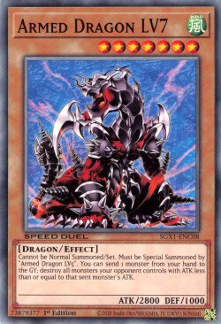 Armed Dragon LV7 [SGX1-ENC08] Common Yu-Gi-Oh!