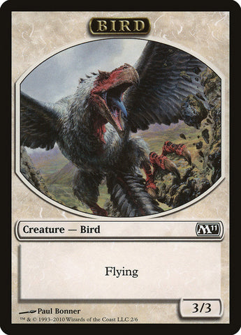 Bird Token [Magic 2011 Tokens] Magic: The Gathering